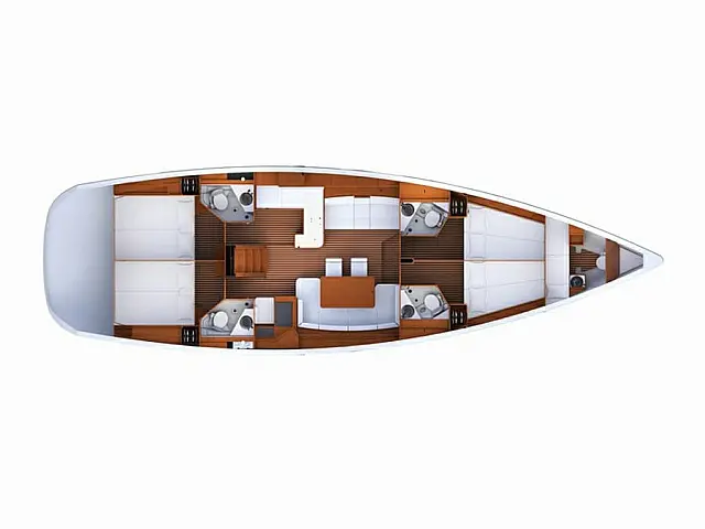 Jeanneau 53 - [Layout image]