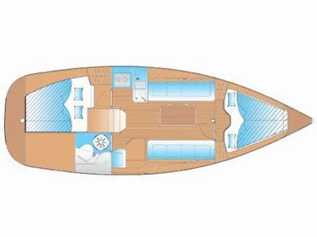 Bavaria 30 Cruiser - [Layout image]