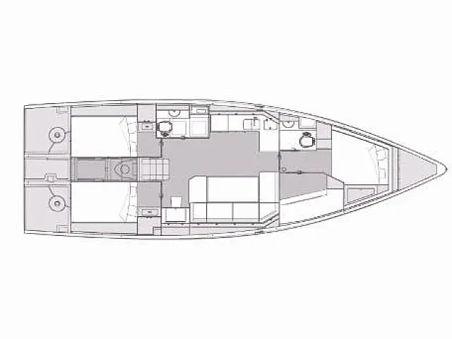 Elan Impression 45 - [Layout image]