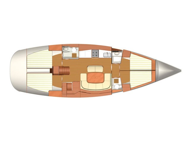 Dufour 455 Grand Large - [Layout image]