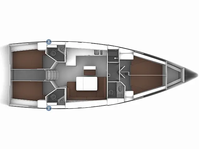 Bavaria Cruiser 46[G] - [Layout image]