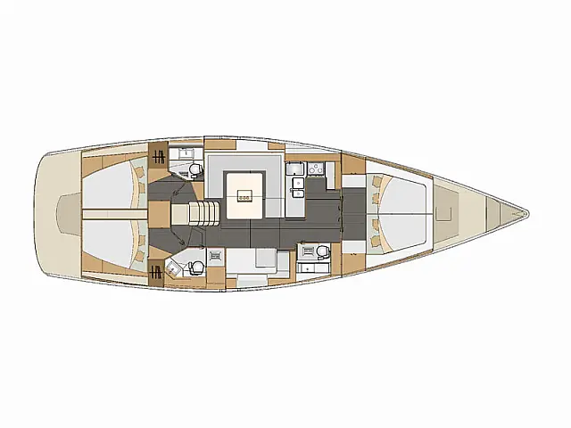 Elan 494 Impression - [Layout image]