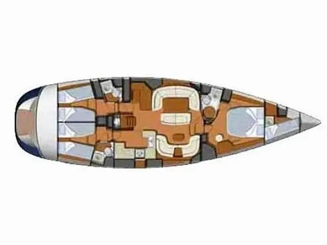 Sun Odyssey 54DS - [Layout image]