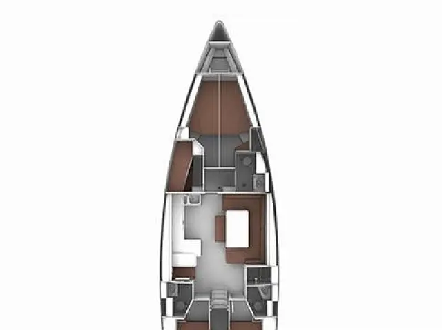 Bavaria Cruiser 51 - [Layout image]