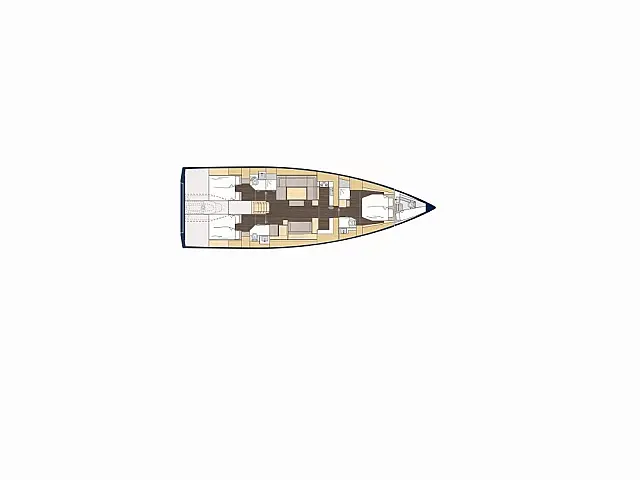 Bavaria Cruiser 57 - [Layout image]
