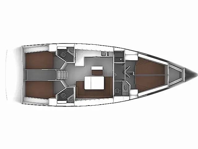 Bavaria Cruiser 46  - [Layout image]