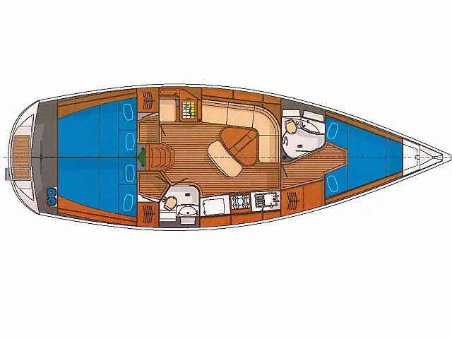Delphia 40 - [Layout image]