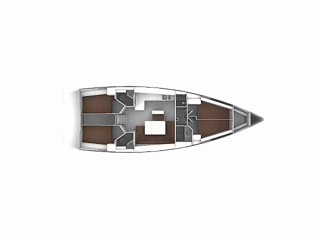 Bavaria Cruiser 46 - [Layout image]