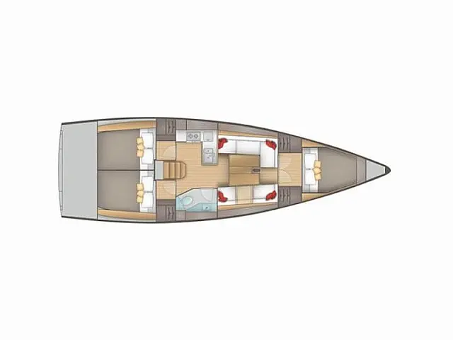 Salona 380 - [Layout image]