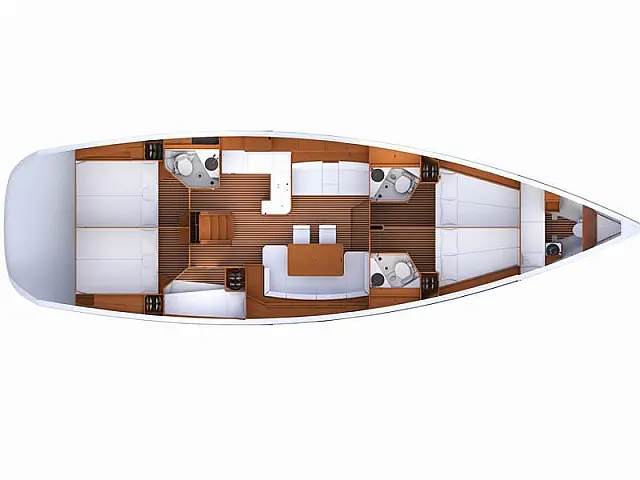 Jeanneau 53 - [Layout image]