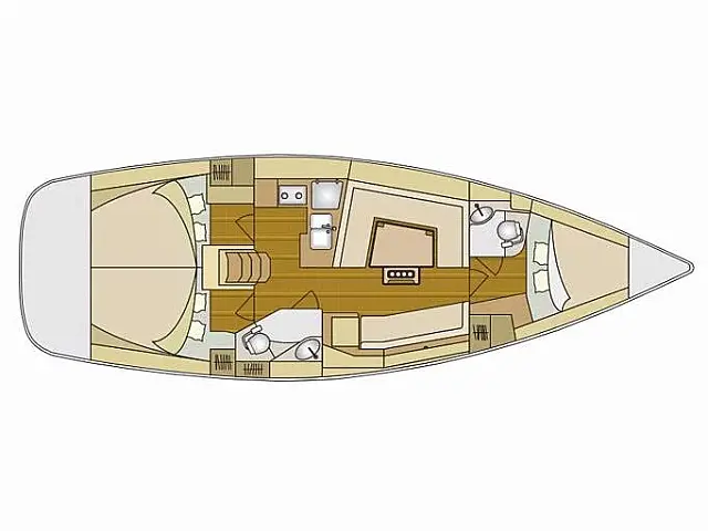 Elan 384 Impression - [Layout image]