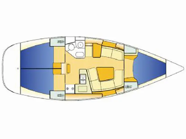 Sun Odyssey 37 - [Layout image]