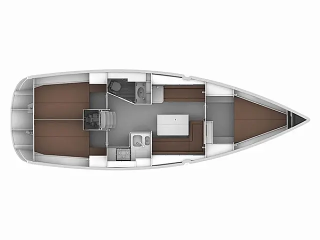 Bavaria 36 - [Layout image]
