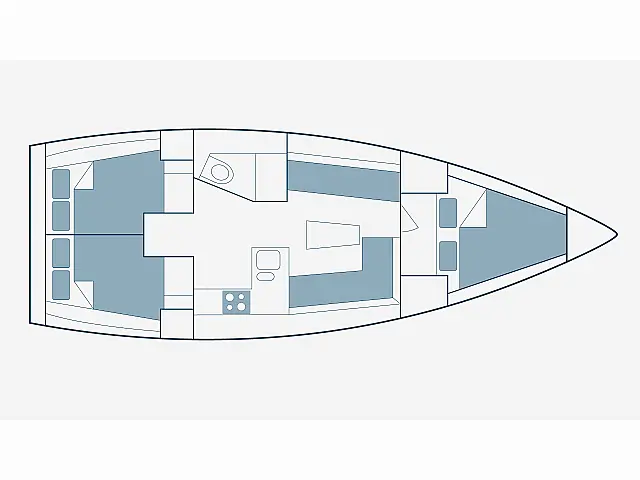 Bavaria 37 - [Layout image]