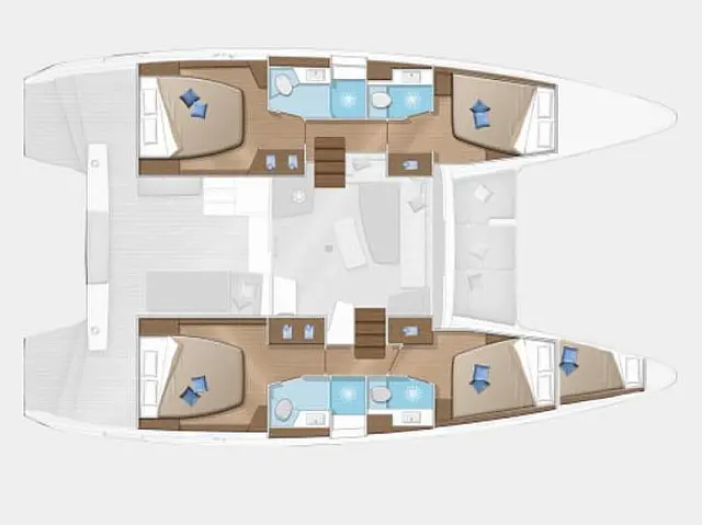 Lagoon 42 - [Layout image]