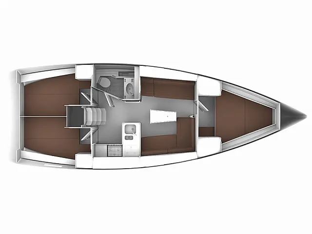 Bavaria 37 - [Layout image]