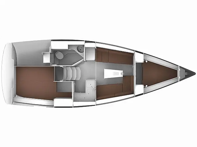 Bavaria Cruiser 34 - [Layout image]