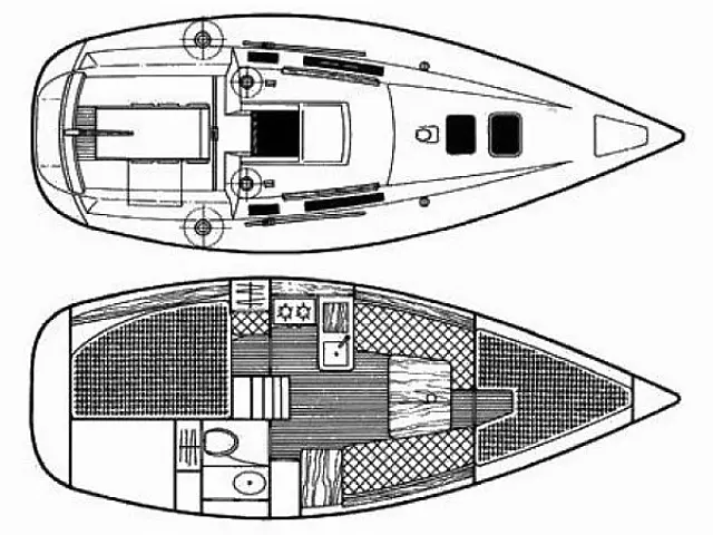 Beneteau First 285  - [Layout image]