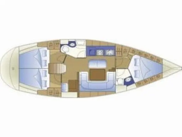 Bavaria 41 - [Layout image]
