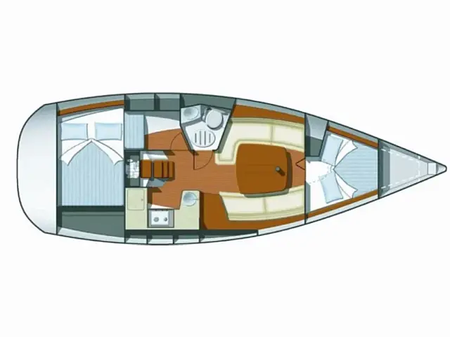 Sun Odyssey 32i - [Layout image]