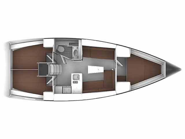 BAVARIA C 37 BT - [Layout image]