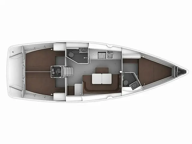Bavaria 41 Cruiser - [Layout image]