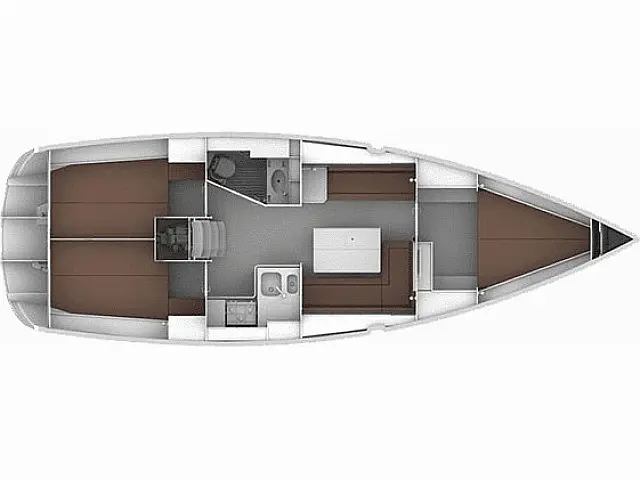 Bavaria 36 - [Layout image]