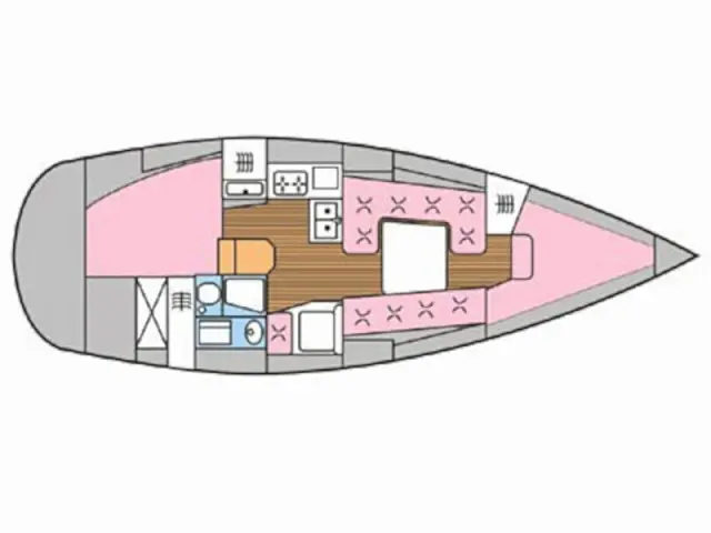 Elan 333 - [Layout image]