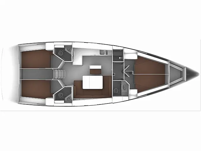 Bavaria Cruiser 46 Style[G] - [Layout image]