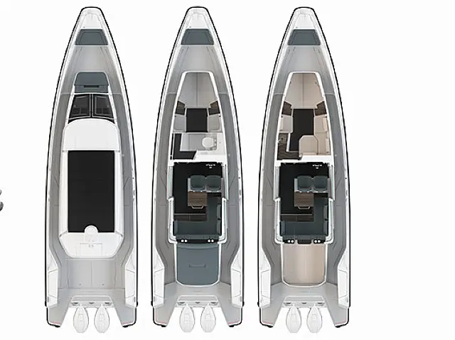 Axopar 37 XC Cross Cabin - [Layout image]