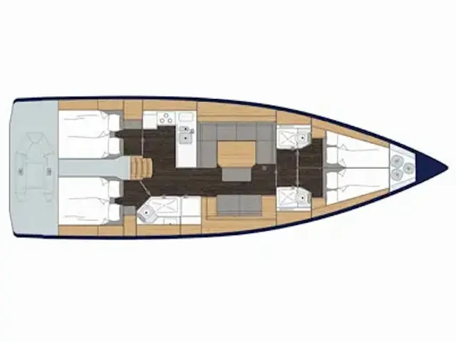 Bavaria C45 Style - [Layout image]