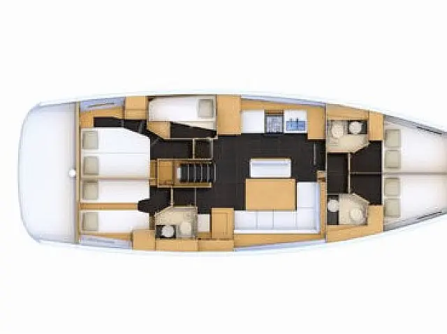 Jeanneau 54 - [Layout image]