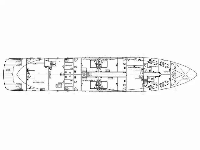 Luxury Sailing Yacht - Anima Maris - [Layout image]
