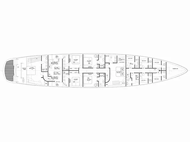 Luxury Sailing Yacht - Dalmatino - [Layout image]