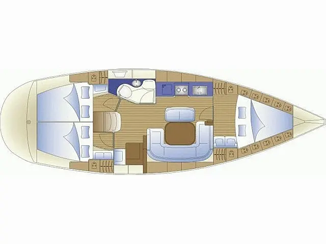 Bavaria 37 - [Layout image]