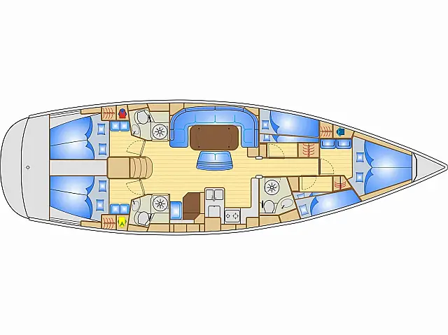 Bavaria 50 - [Layout image]