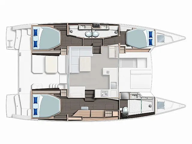 Serenity 64 LUXE - [Layout image]