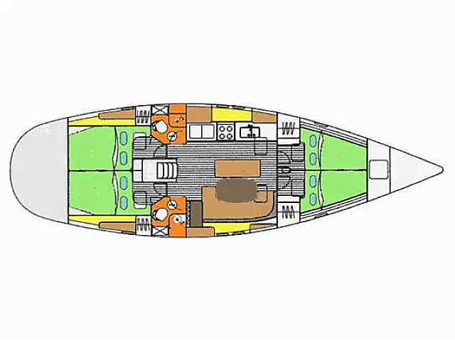 Oceanis 461 - [Layout image]