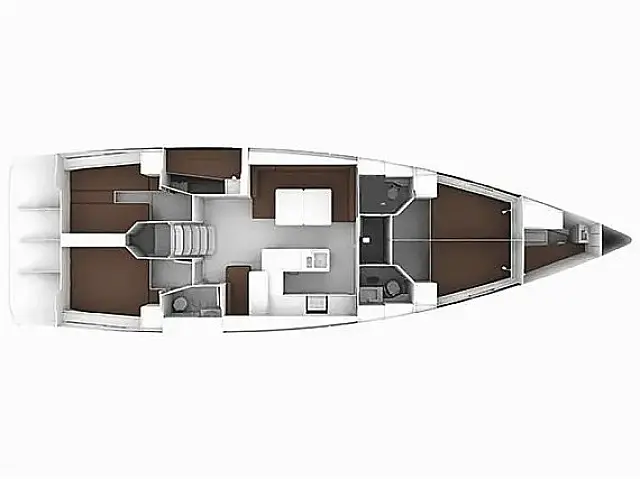 Bavaria Cruiser 56 - [Layout image]