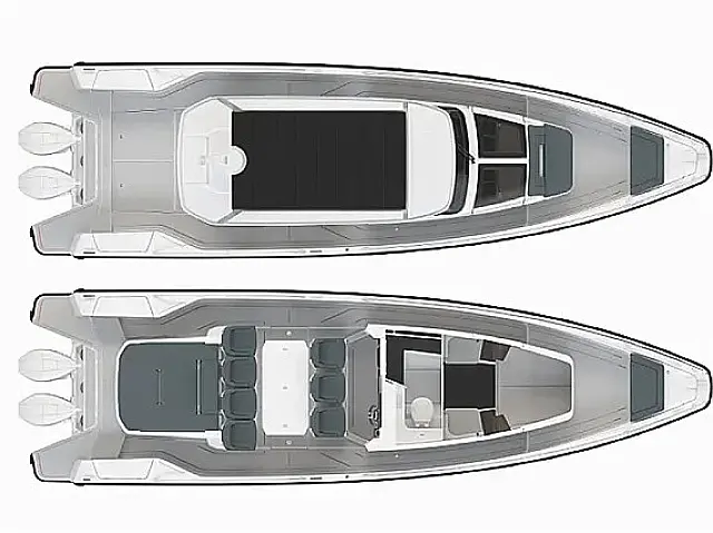 Axopar 37  Sun Top - [Layout image]