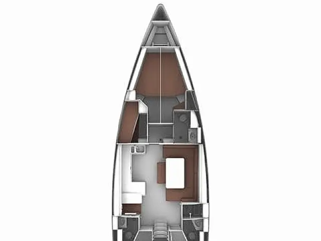 Bavaria Cruiser 51 - [Layout image]