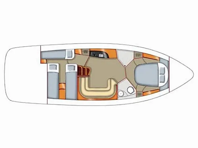 Sealine S38 - [Layout image]