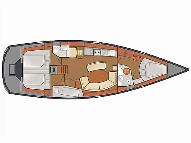 Delphia 47 - [Layout image]