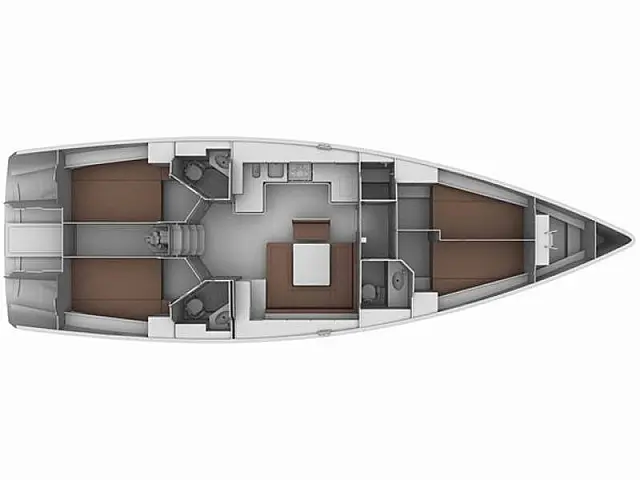Bavaria 45 Cruiser - [Layout image]