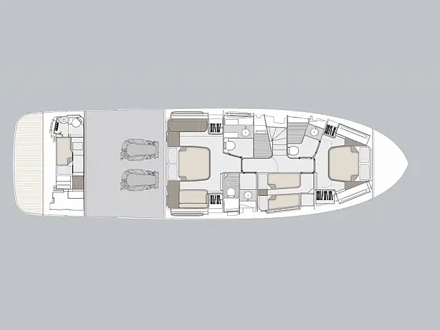 Azimut Magellano 60 - [Layout image]