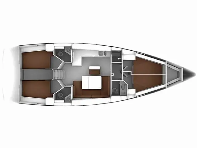 Bavaria Cruiser 46 - [Layout image]