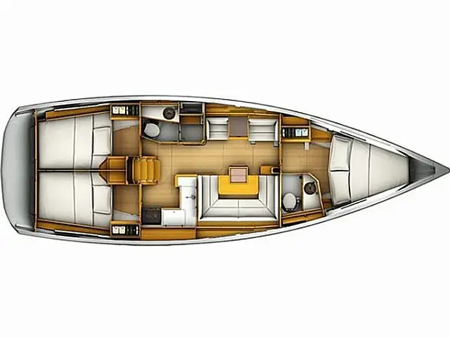 Sun Odyssey 409 - [Layout image]