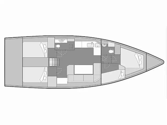 Elan 45 Impression - [Layout image]