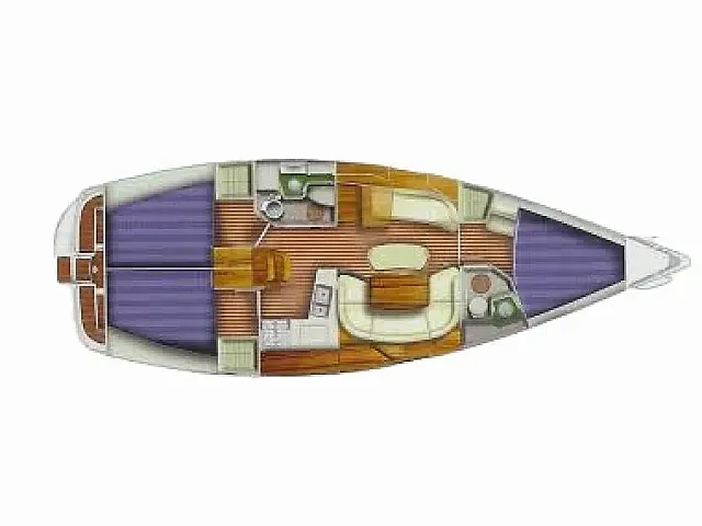 Sun Odyssey 40.3 - [Layout image]