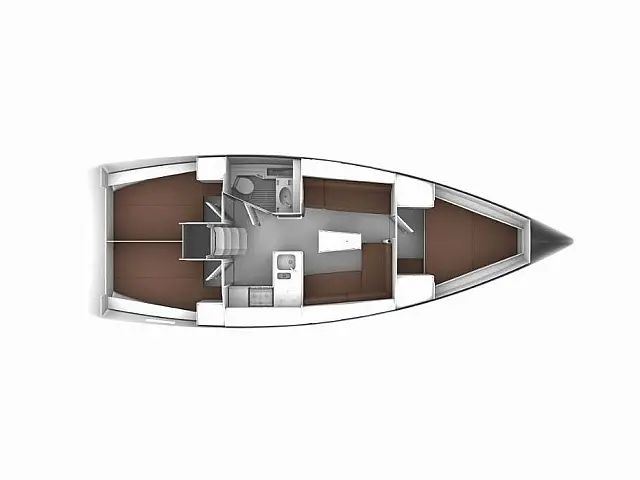 Bavaria Cruiser 37 - [Layout image]